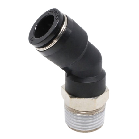 Đầu nối khí nén - khớp nối dạng khuỷu tay 45° Pisco PLH12-N3U Đầu nối khí nén - khớp nối dạng khuỷu tay 45° Pisco PLH12-N3U